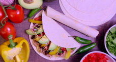 Keto-friendly Tortilla